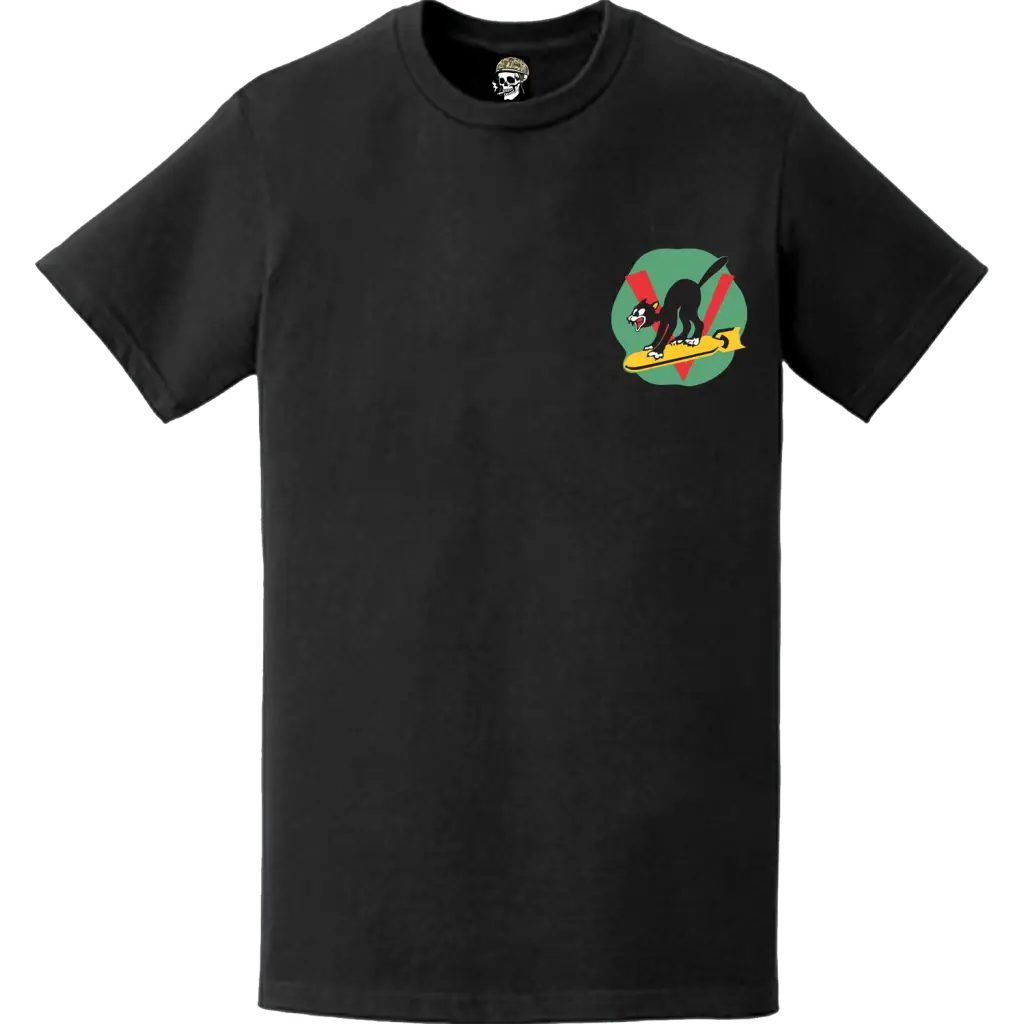 553rd Bombardment Squadron Left Chest USAAF World War II Logo Emblem T-Shirt Tactically Acquired   