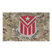 554th Engineer Battalion Indoor Wall Flag Tactically Acquired Default Title  
