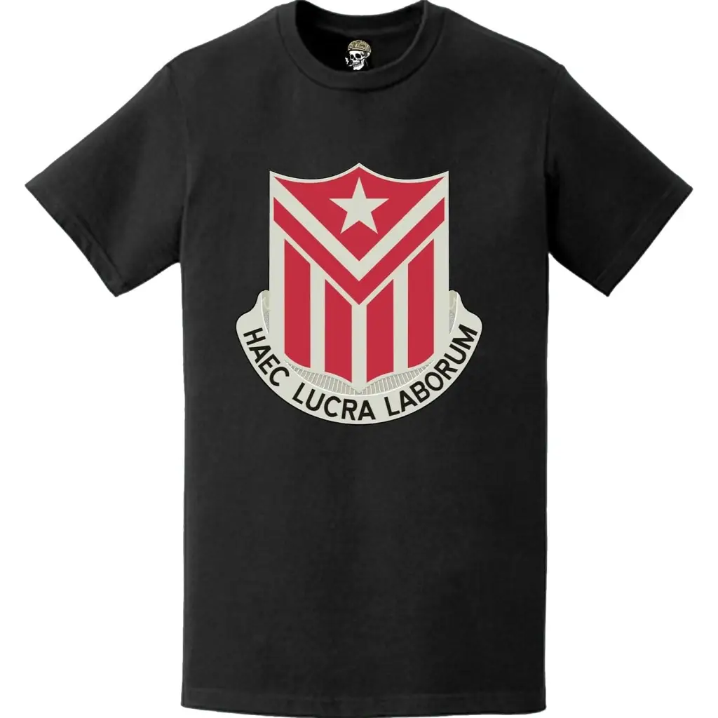 554th Engineer Battalion Logo Emblem T-Shirt Tactically Acquired   