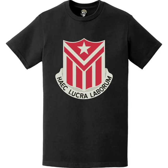 554th Engineer Battalion Logo Emblem T-Shirt Tactically Acquired   