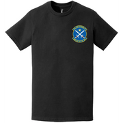 55th Air Refueling Squadron (55th ARS) Logo Left Chest T-Shirt Tactically Acquired   