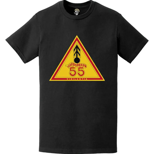 55th Air Defense Artillery Regiment Emblem Logo T-Shirt Tactically Acquired   