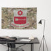 577th Engineer Battalion Indoor Wall Flag Tactically Acquired   