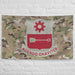 577th Engineer Battalion Indoor Wall Flag Tactically Acquired   