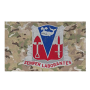 579th Engineer Battalion Indoor Wall Flag Tactically Acquired Default Title  