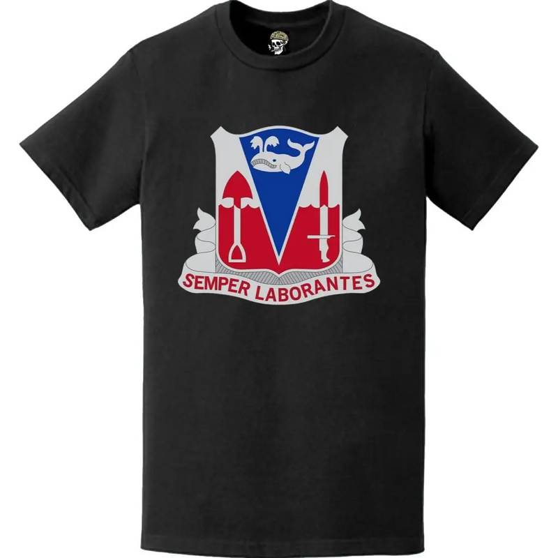 579th Engineer Battalion Logo Emblem T-Shirt