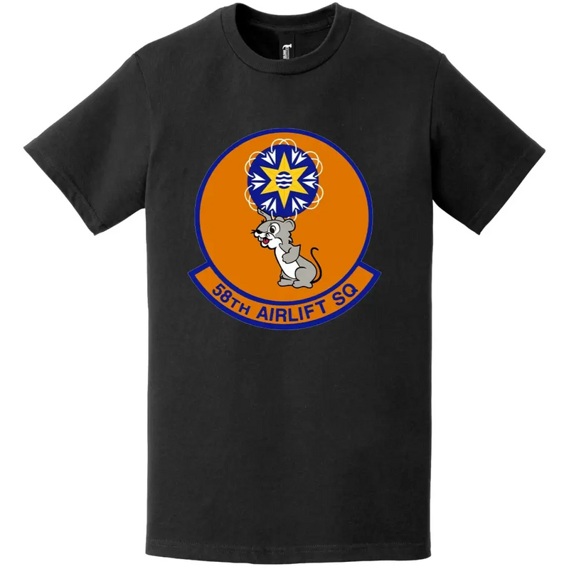 58th Airlift Squadron Logo Emblem T-Shirt