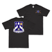 Double-Sided 58th Infantry Regiment T-Shirt Tactically Acquired Black Small 