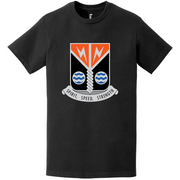 58th Signal Battalion DUI Logo Emblem Insignia T-Shirt Tactically Acquired   