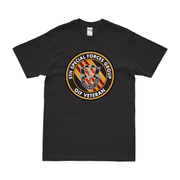 5th Special Forces Group (5th SFG) OIF Veteran T-Shirt Tactically Acquired Black Small 