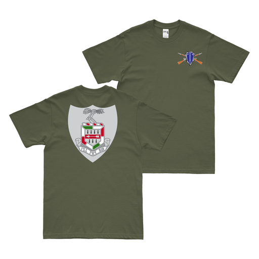 Double-Sided 5th Infantry Regiment T-Shirt Tactically Acquired Small Military Green 