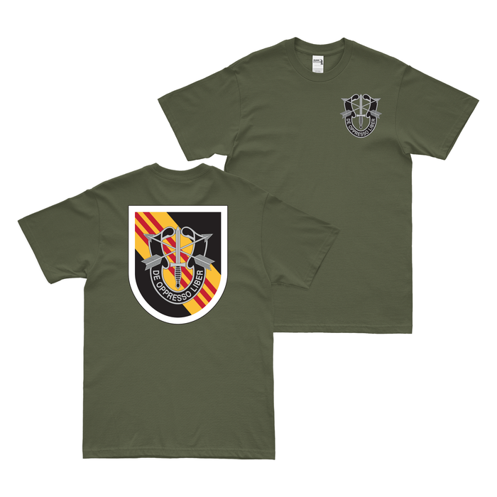 Double-Sided 5th Special Forces Group (5th SFG) Flash T-Shirt Tactically Acquired   