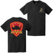 Double-Sided 5th Tank Battalion USMC Logo T-Shirt Tactically Acquired   