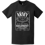 5th Air Defense Artillery Regiment Whiskey Label T-Shirt Tactically Acquired   