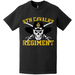 5th Cavalry Regiment Distressed Saber Skull T-Shirt Tactically Acquired   