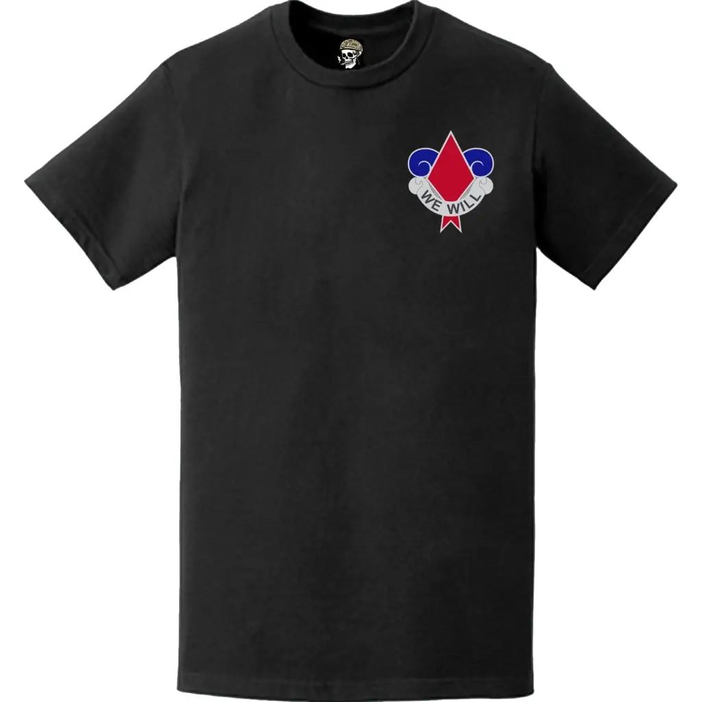 5th Infantry Division DUI Logo Emblem Left Chest T-Shirt Tactically Acquired   