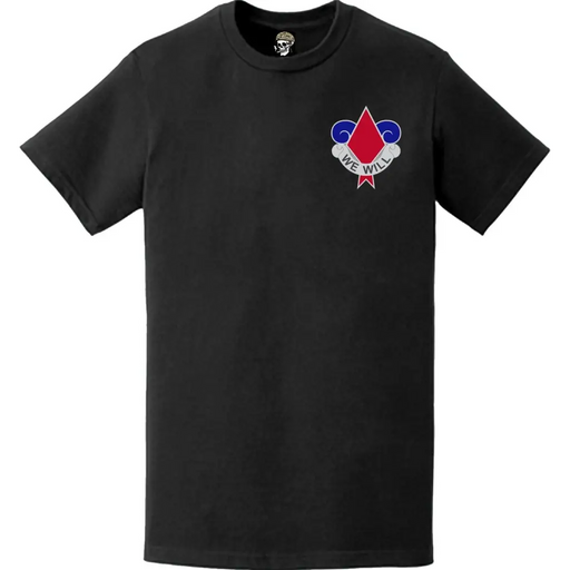 5th Infantry Division DUI Logo Emblem Left Chest T-Shirt Tactically Acquired   