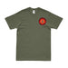 5th Marine Division WW2 Veteran Left Chest T-Shirt Tactically Acquired Small Military Green 