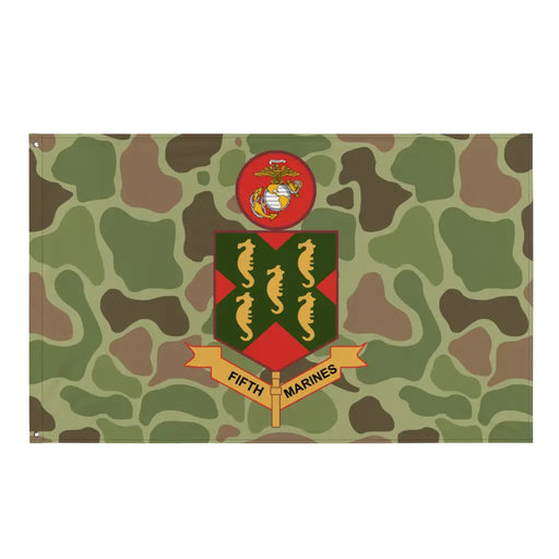 5th Marine Regiment Frogskin Camo Flag Tactically Acquired Default Title  