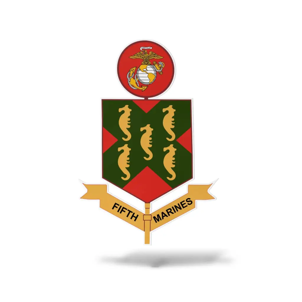 5th Marine Regiment Vinyl Sticker Decal Tactically Acquired   
