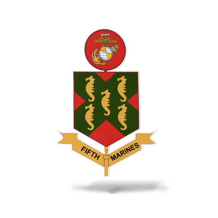 5th Marine Regiment Vinyl Sticker Decal Tactically Acquired   