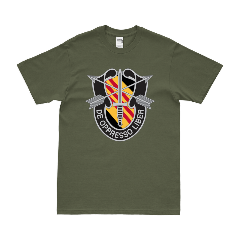 5th SFG (A) De Oppresso Liber Emblem T-Shirt