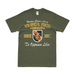 5th Special Forces Group (5th SFG) Since 1961 T-Shirt Tactically Acquired Military Green Distressed Small