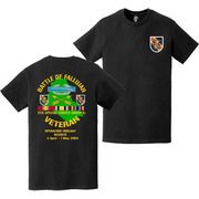 5th SFG(A) First Battle of Fallujah (Operation Vigilant Resolve) Double-Sided Veteran T-Shirt Tactically Acquired   