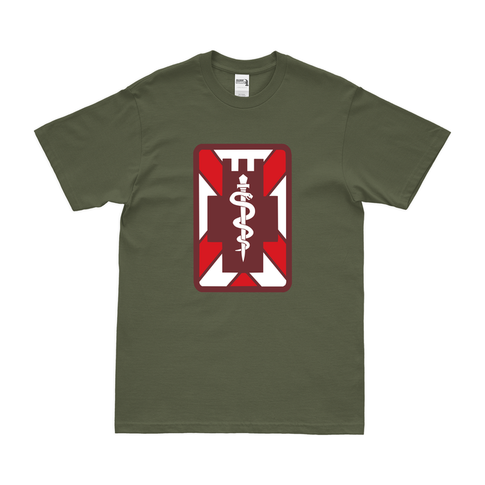 U.S. Army 5th Medical Brigade Logo T-Shirt Tactically Acquired   