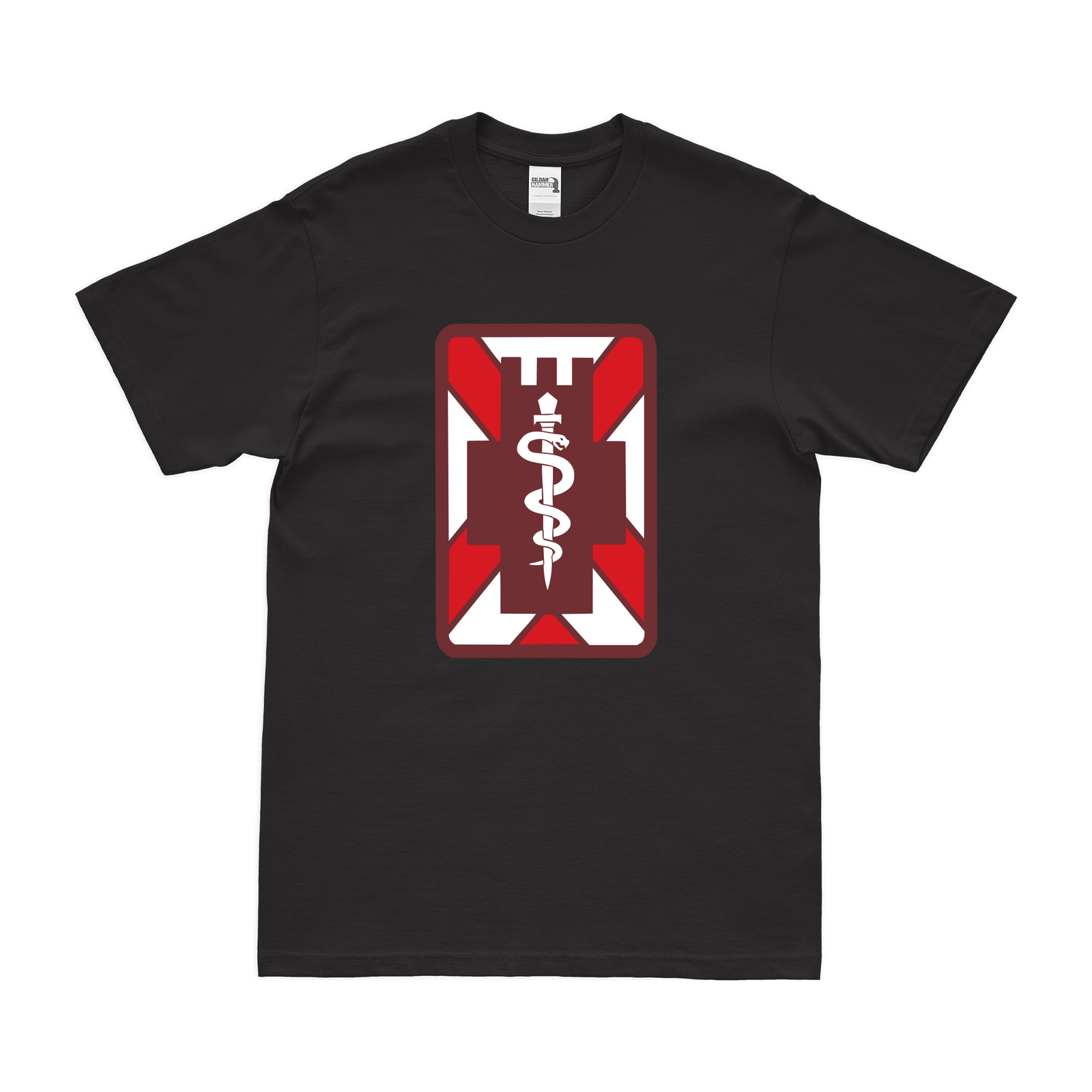 U.S. Army 5th Medical Brigade Logo T-Shirt Tactically Acquired   