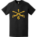 6-1 CAV Regiment Crossed Sabers T-Shirt Tactically Acquired   