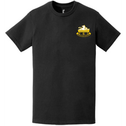 6-8 CAV Regiment Unit Logo Left Chest T-Shirt Tactically Acquired   