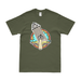 612th Bombardment Squadron WW2 T-Shirt Tactically Acquired Military Green Distressed Small