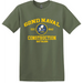 62nd Naval Construction Battalion (62nd NCB) T-Shirt Tactically Acquired   