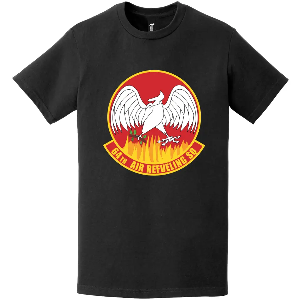 64th Air Refueling Squadron (55th ARS) Logo T-Shirt Tactically Acquired   