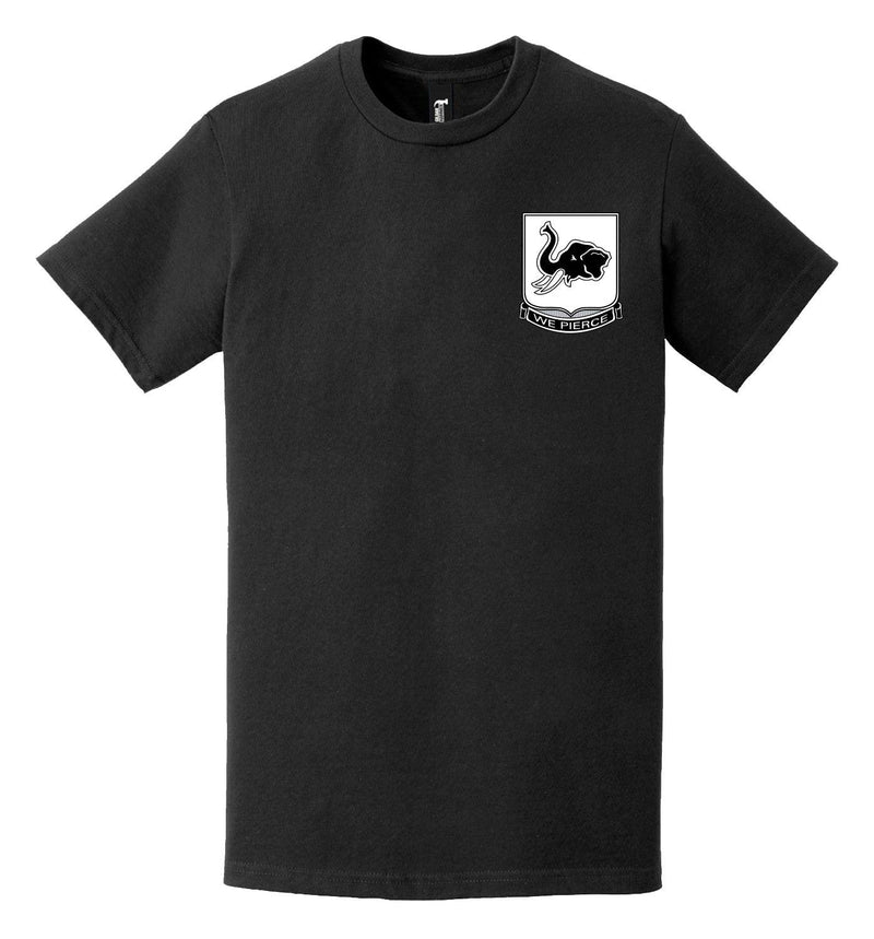 U.S. Army 64th Armor Regiment Left Chest Logo T-Shirt