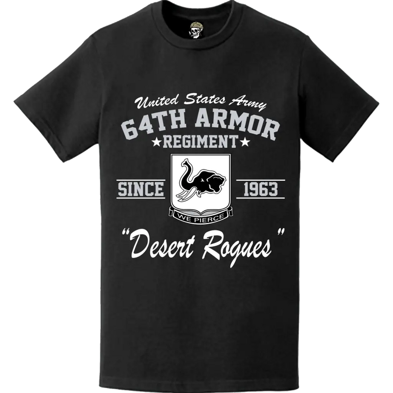 64th Armor Regiment Since 1963 U.S. Army Unit Legacy T-Shirt