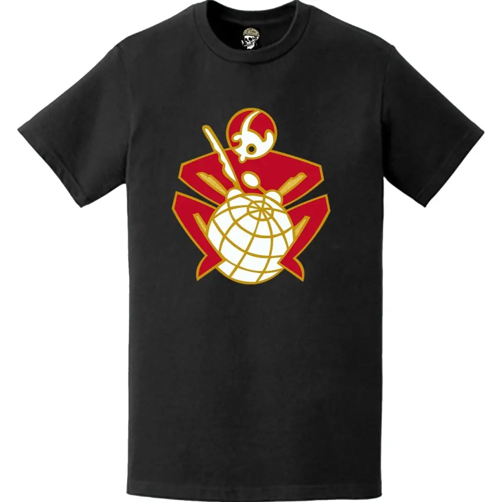 64th Engineer Battalion Logo Emblem T-Shirt Tactically Acquired   