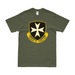 U.S. Army 65th Infantry Regiment Unit Logo Emblem T-Shirt Tactically Acquired Military Green Clean Small