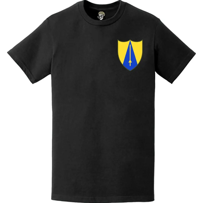 65th Cavalry Division Left Chest Logo Emblem T-Shirt Tactically Acquired   