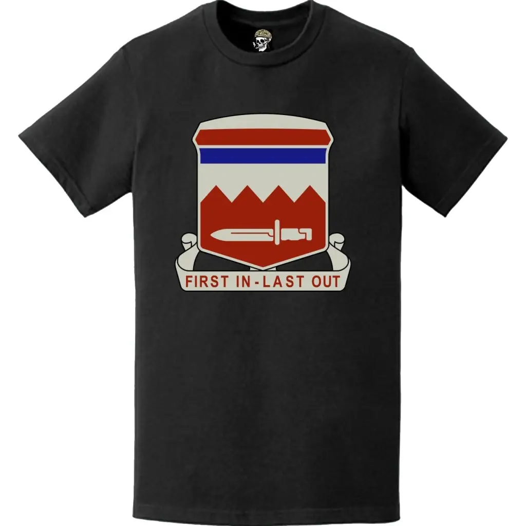 65th Engineer Battalion Logo Emblem T-Shirt Tactically Acquired   