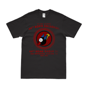 66th Bombardment Squadron WW2 Legacy T-Shirt Tactically Acquired Black Distressed Small