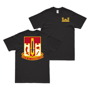 Double-Sided U.S. Army 682nd Engineer Battalion T-Shirt Tactically Acquired Black Small 