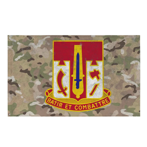 682nd Engineer Battalion Indoor Wall Flag Tactically Acquired Default Title  