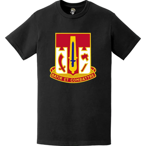 682nd Engineer Battalion Logo Emblem T-Shirt Tactically Acquired   