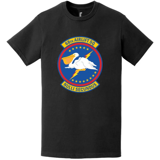 68th Airlift Squadron Logo Emblem T-Shirt Tactically Acquired   