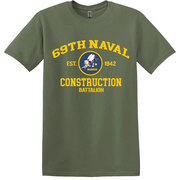 69th Naval Construction Battalion (69th NCB) T-Shirt Tactically Acquired   