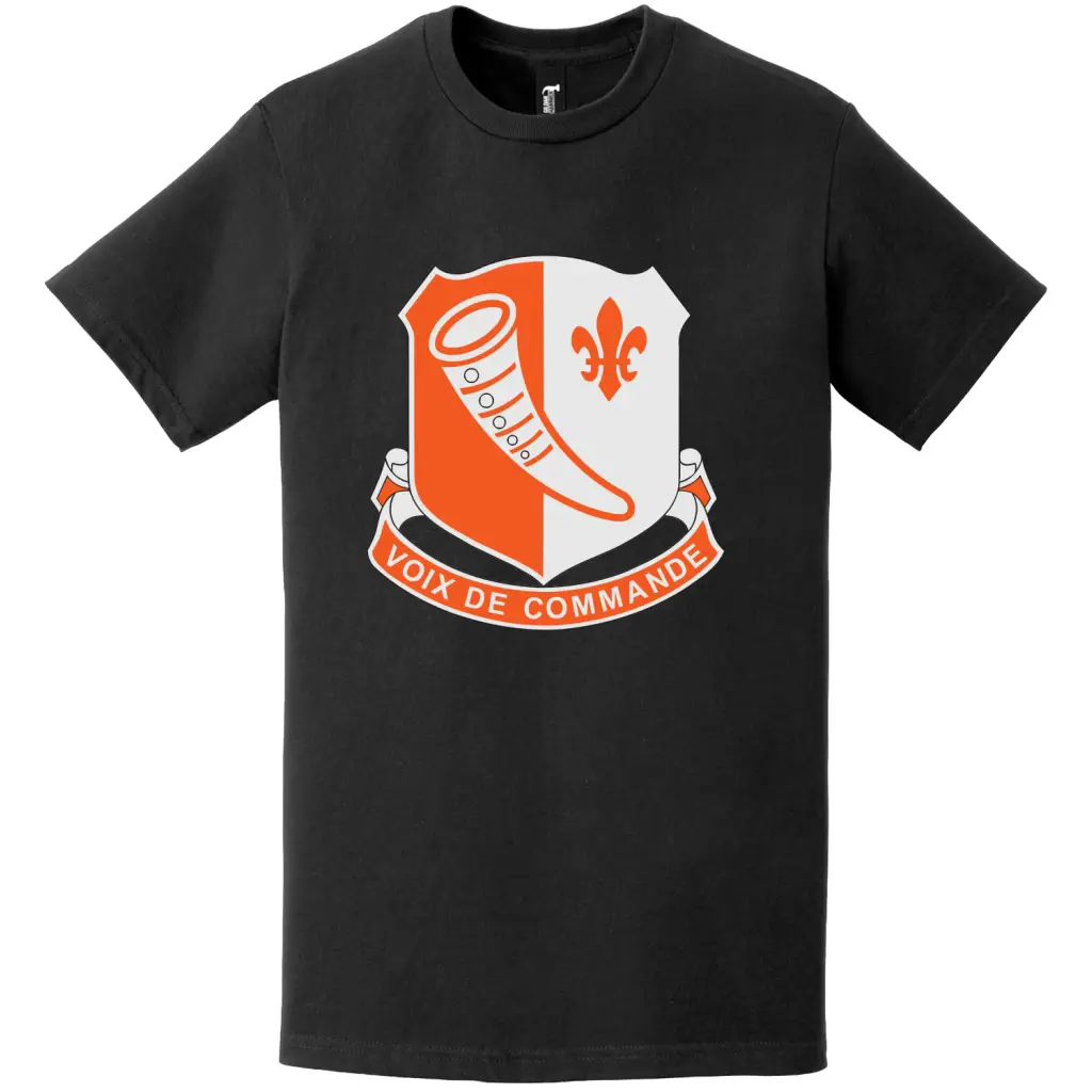 69th Signal Battalion DUI Logo Emblem Insignia T-Shirt Tactically Acquired   