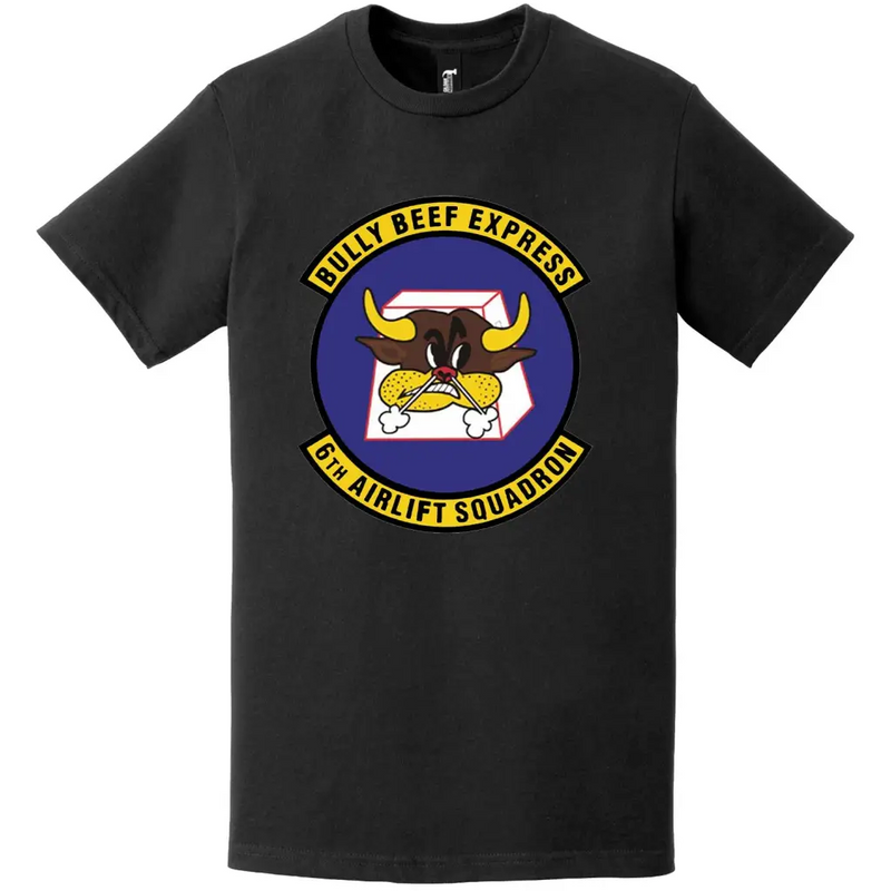 6th Airlift Squadron Logo Emblem T-Shirt