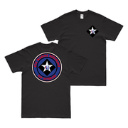 Double-Sided 6th Marine Regiment OIF Veteran T-Shirt Tactically Acquired Black Small 